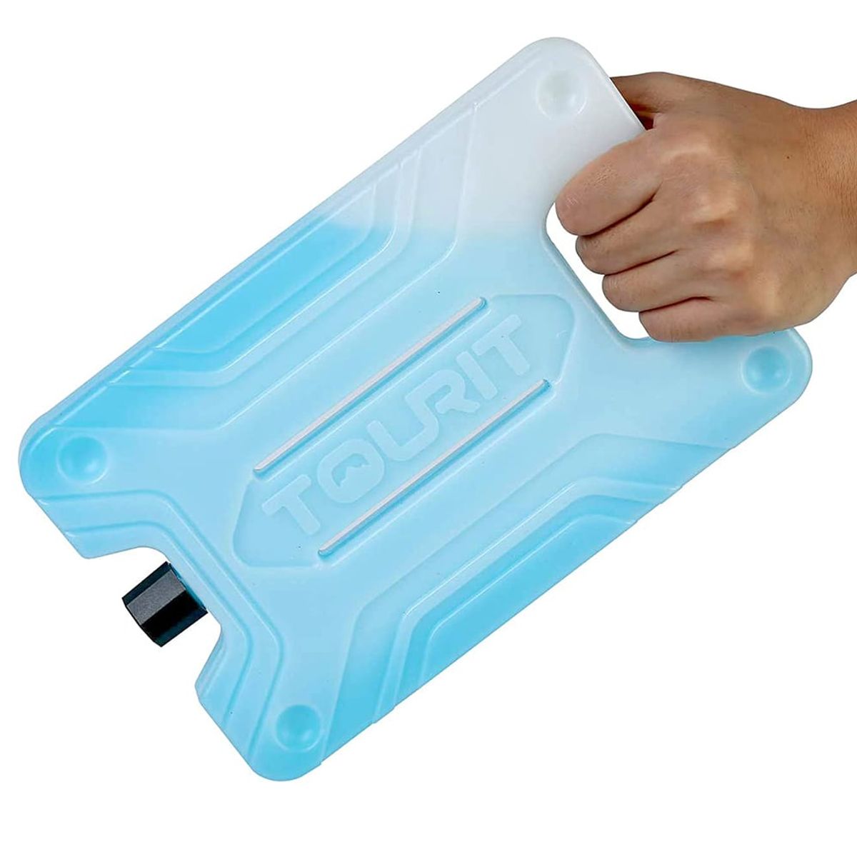TOURIT - TOURIT Paquete de hielo reutilizable de larga duracion 1 unidad (Azul)