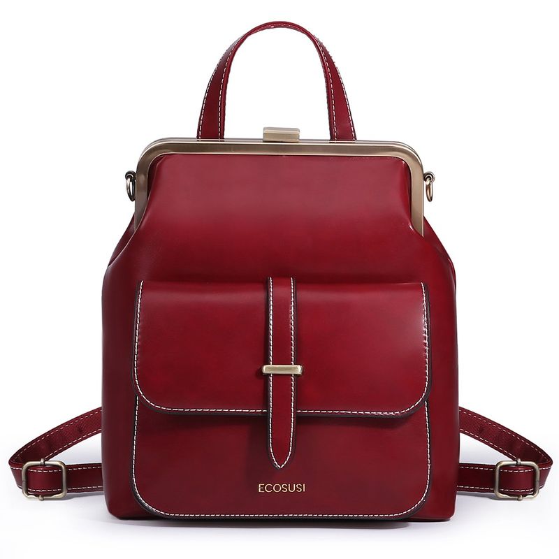 ECOSUSI - ECOSUSI MOCHILA & BOLSO CASUAL SHORTY - BURDEO