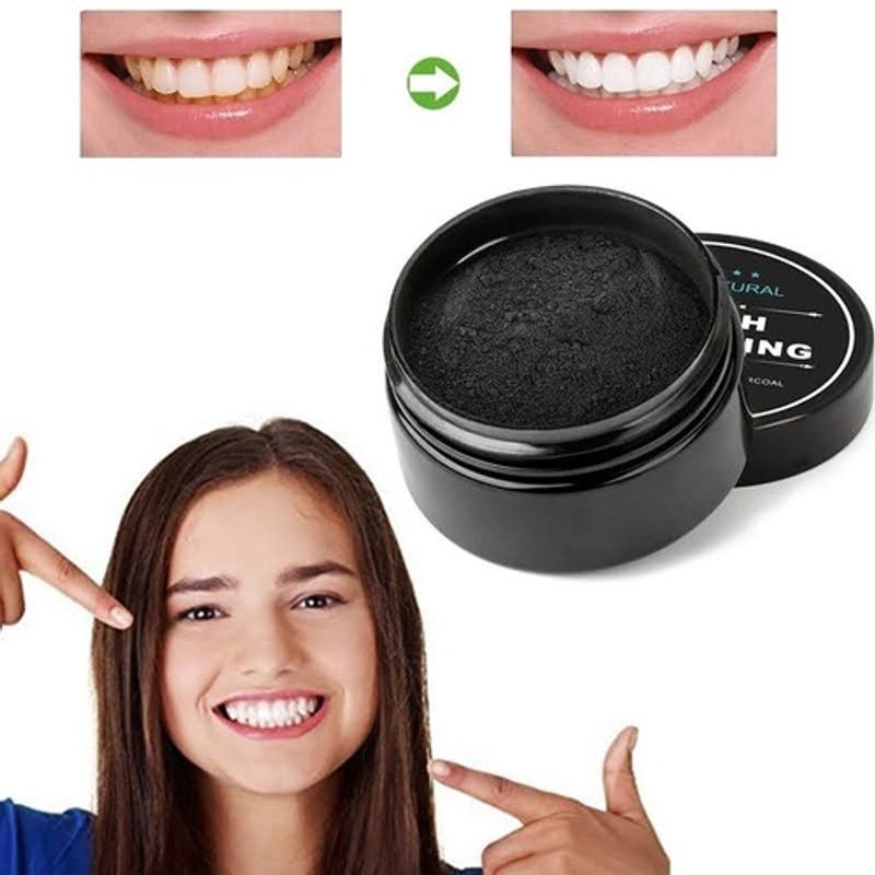 GENERICO - Blanqueador Dental Pasta Natural Carbon