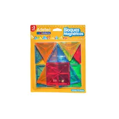 ADETEC - Juego Didáctico Bloques Magnéticos 13 Pzas