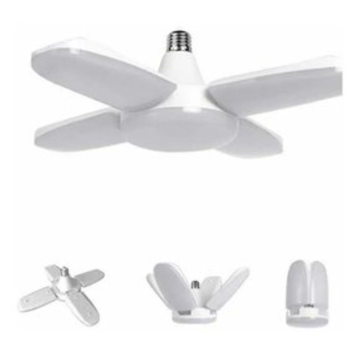 GENERICO - Ampolleta led 75w angulo ajustable 4 aspas 4+1 ampolletas