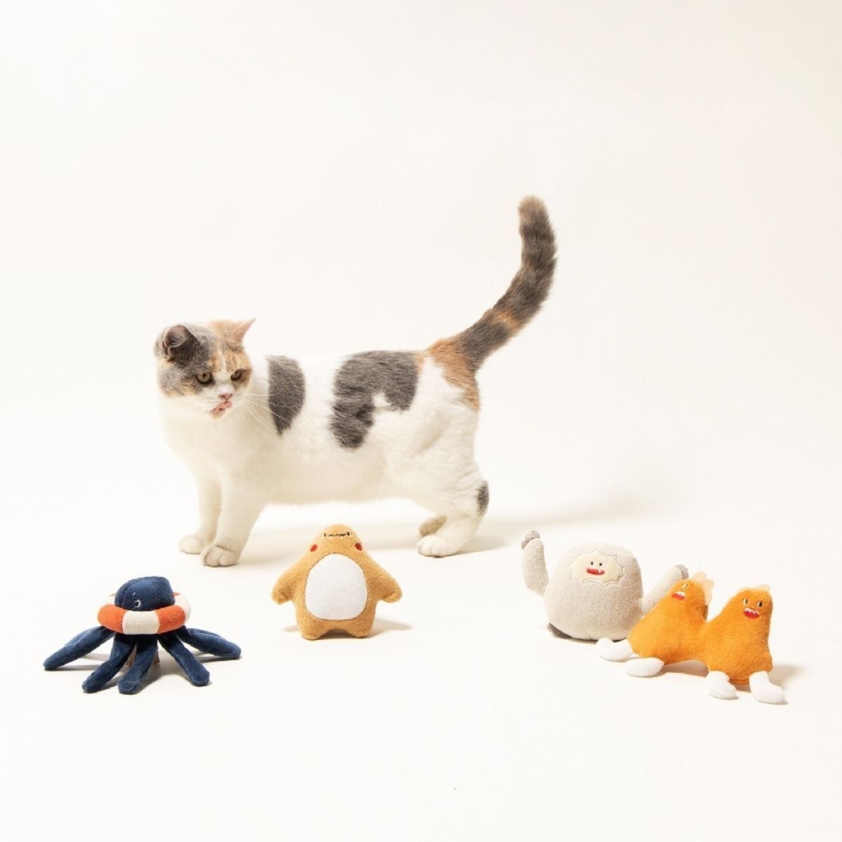 PIDAN - Peluche pidan® catnip - little monster - Beige