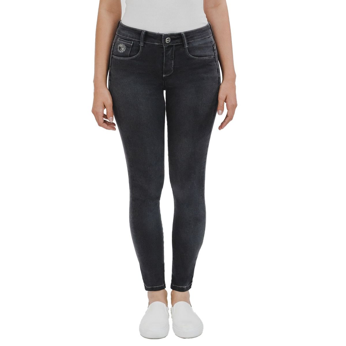 DIVINO JEANS - Jeans Oviedo Gris Divino Jeans