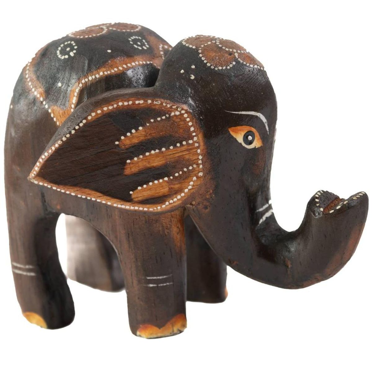 PROPLASTIC - SET ELEFANTES MADERA