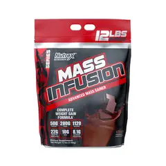 NUTREX RESEARCH - Mass Infusion Gainer 12 lbs - Nutrex Chocolate