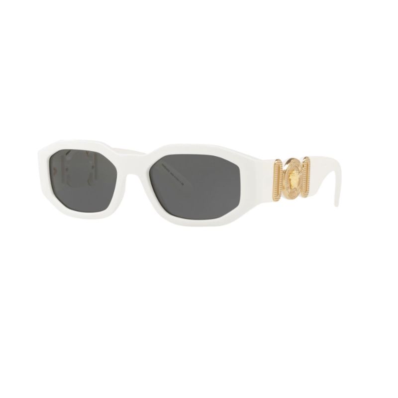 VERSACE - Lentes De Sol Blanco Biggie
