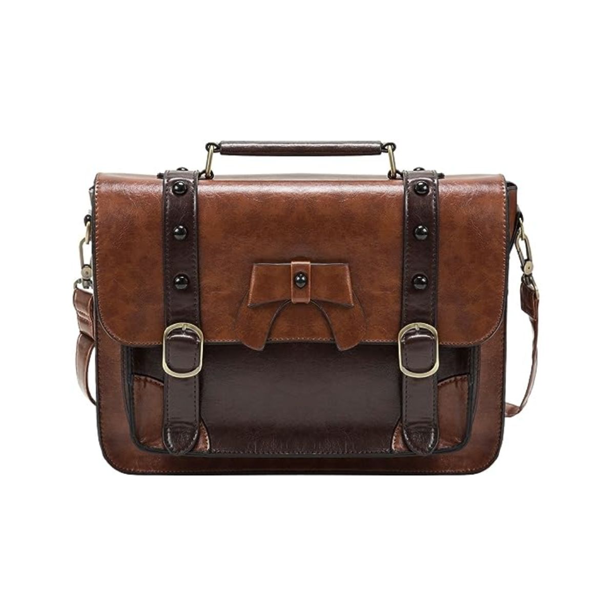 ECOSUSI - Ecosusi Bolso & bandolera BRIEFE para laptop de 13” – café