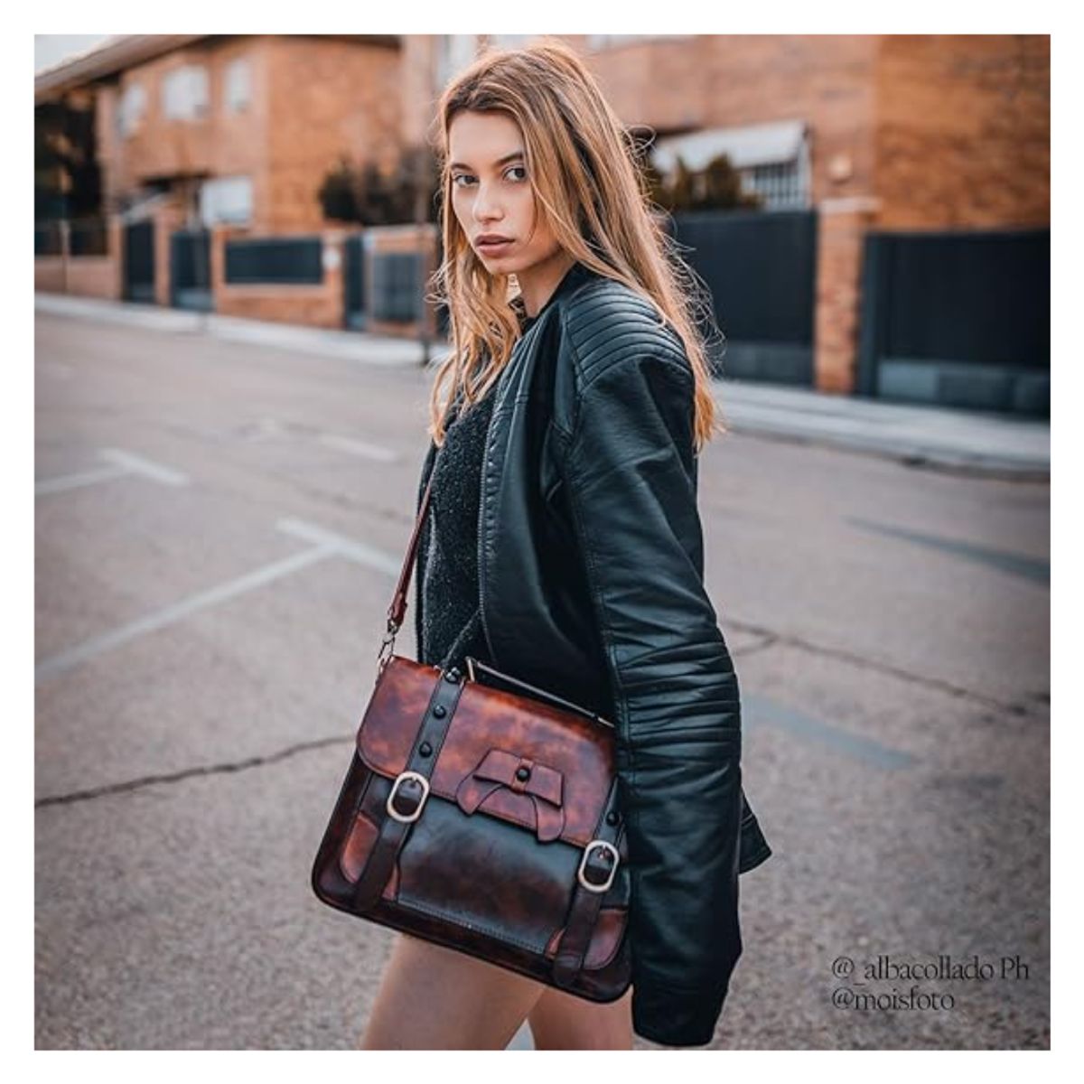 ECOSUSI - Ecosusi Bolso & bandolera BRIEFE para laptop de 13” – café