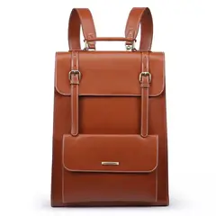 ECOSUSI - Mochila Vintage Camellia para Notebook 15.6 pulg - Marrón