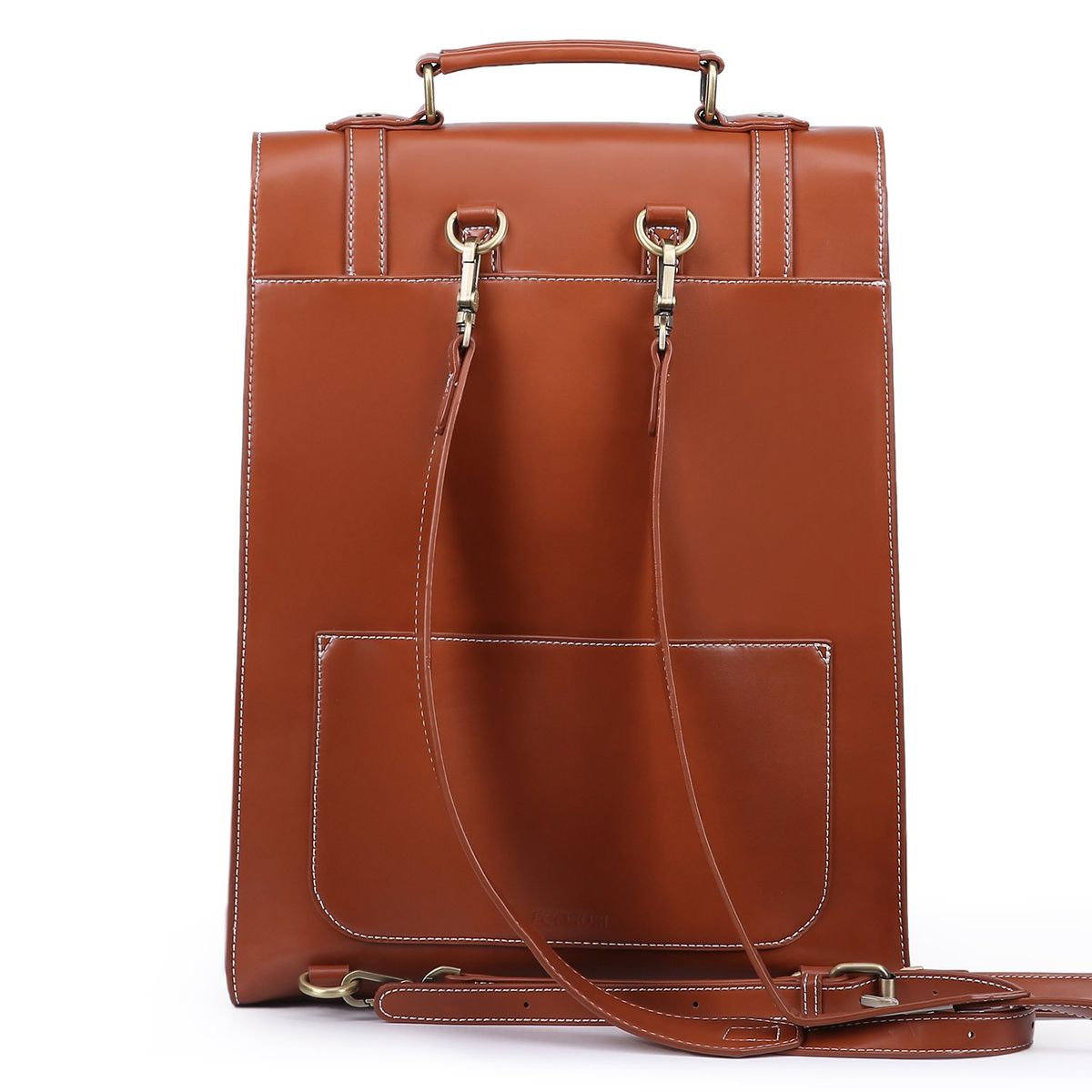 ECOSUSI - Ecosusi Mochila Vintage Camellia para Notebook 15.6 pulg - Marrón