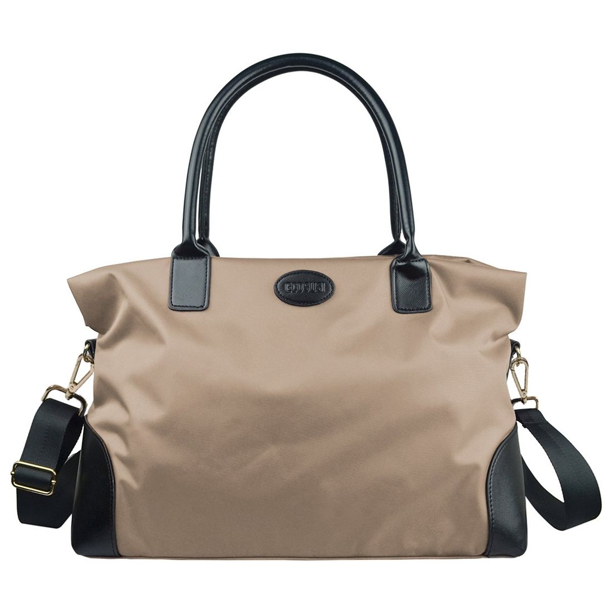 ECOSUSI - Ecosusi Bolso REBEL para laptop de 15.6” – beige