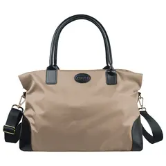 ECOSUSI - Bolso REBEL para laptop de 15.6” – beige