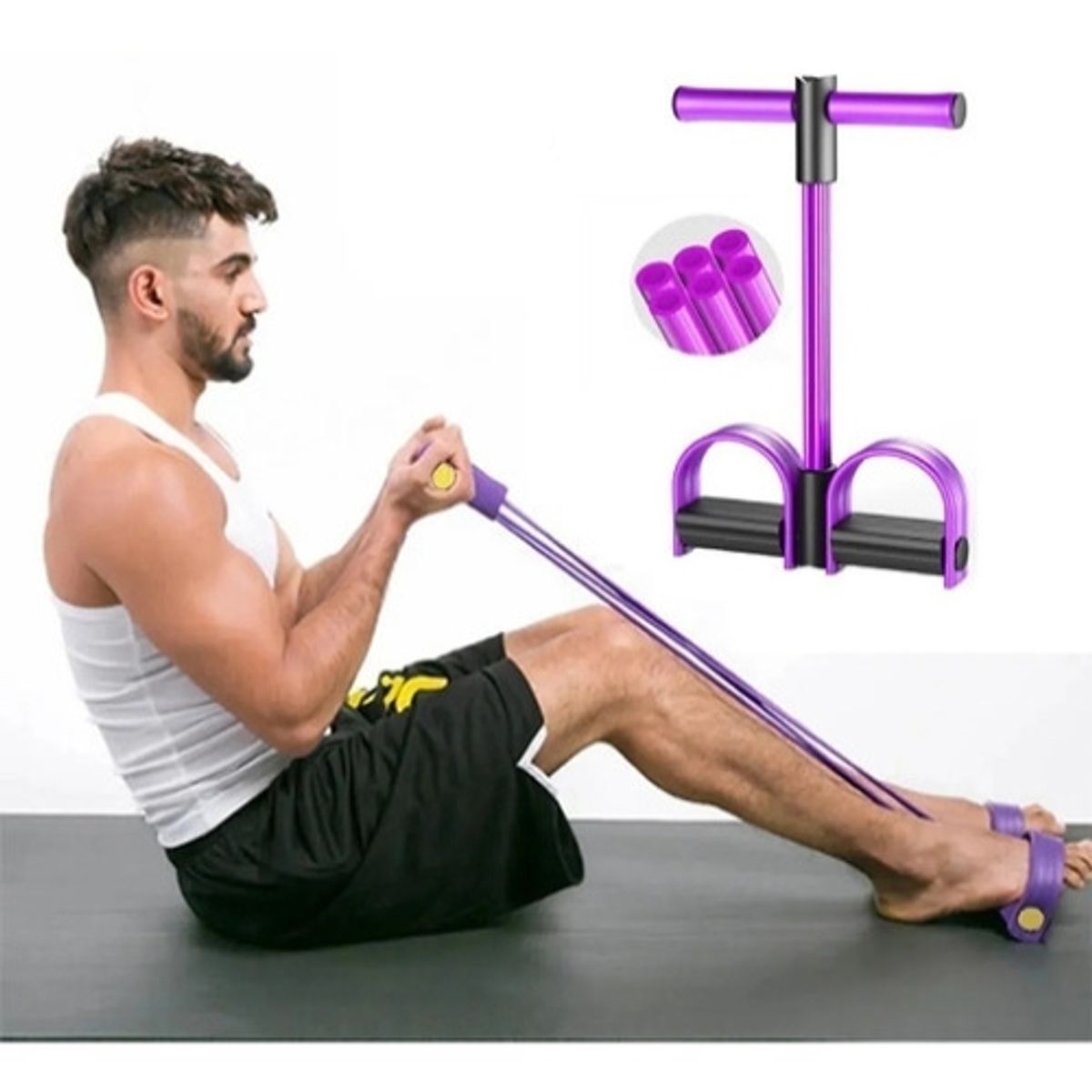 CRUSEC - Ligas De Resistencia Piernas 6 Bandas Elasticas