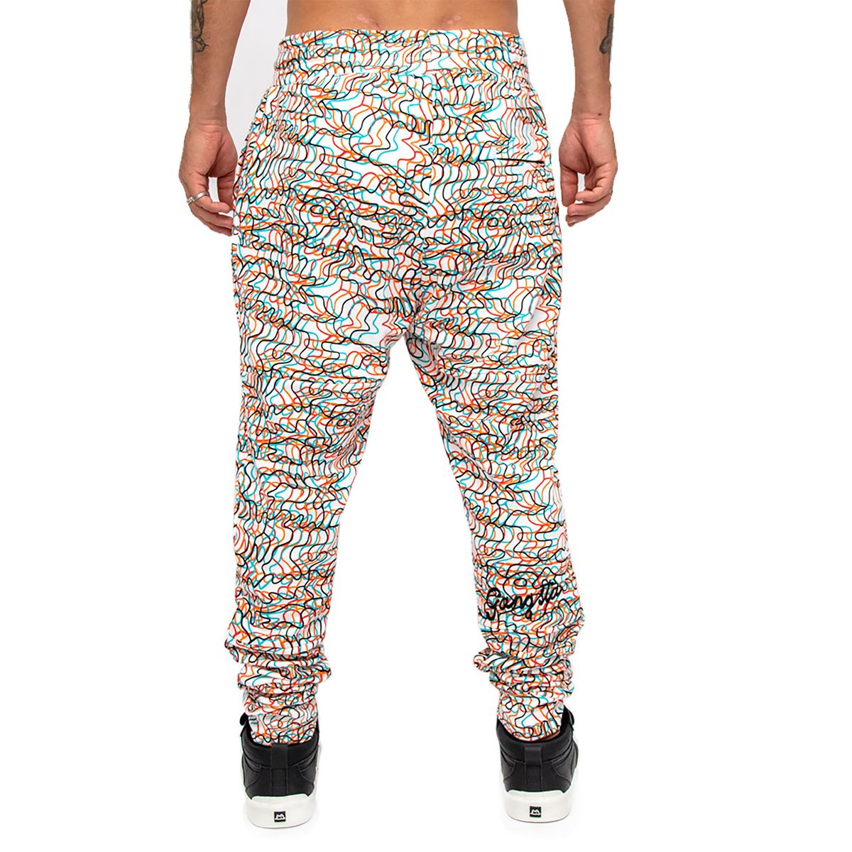 GANGSTA - Jogger Hombre 3 CATS Off White FP
