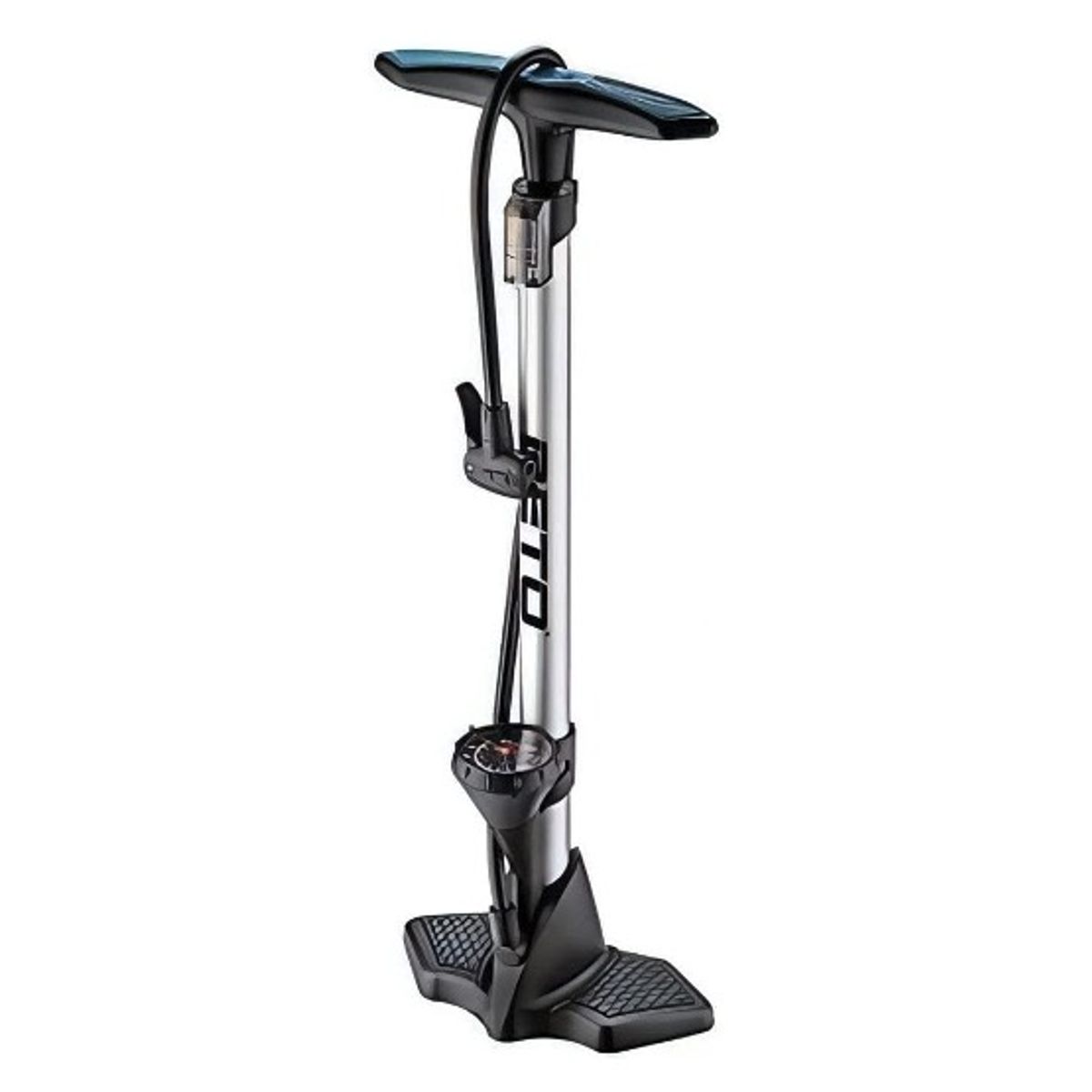 BETO - Bombin De Pie Beto Aluminio Silver