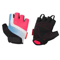 KROSS - Guantes roamer lady rosado/azul