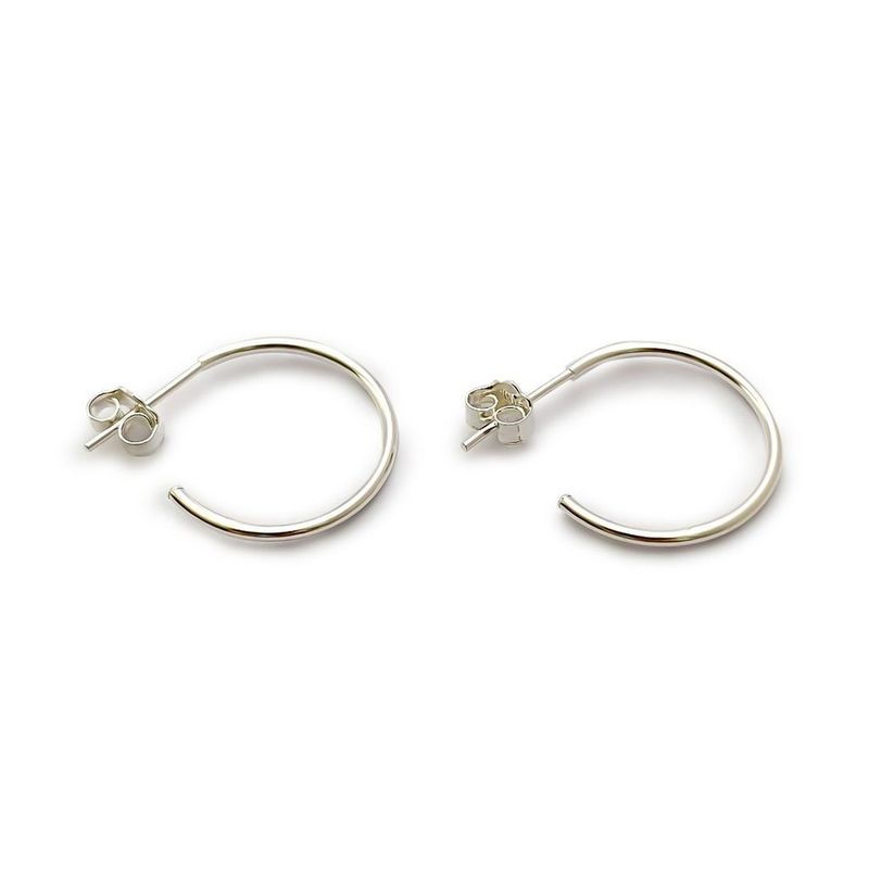 ANDREA COGGIOLA JOYAS - Aros Argolla 20mm Plata Fina 925.
