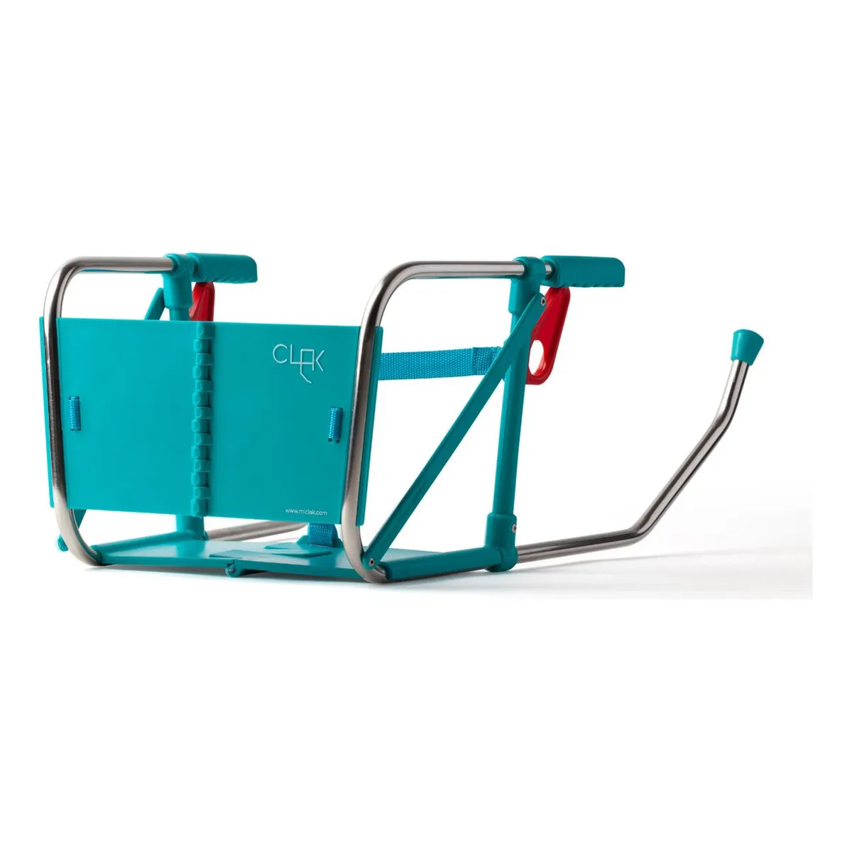 CLAK - Silla de Comer Plegable Niño Turquesa Clak.