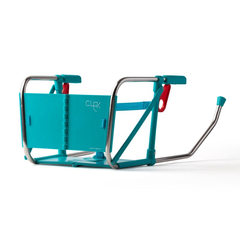 CLAK - Silla de Comer Plegable Niño Turquesa Clak.