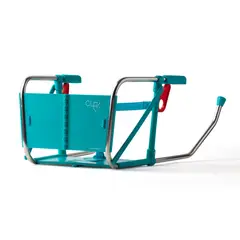 CLAK - Silla de Comer Plegable Niño Turquesa Clak.