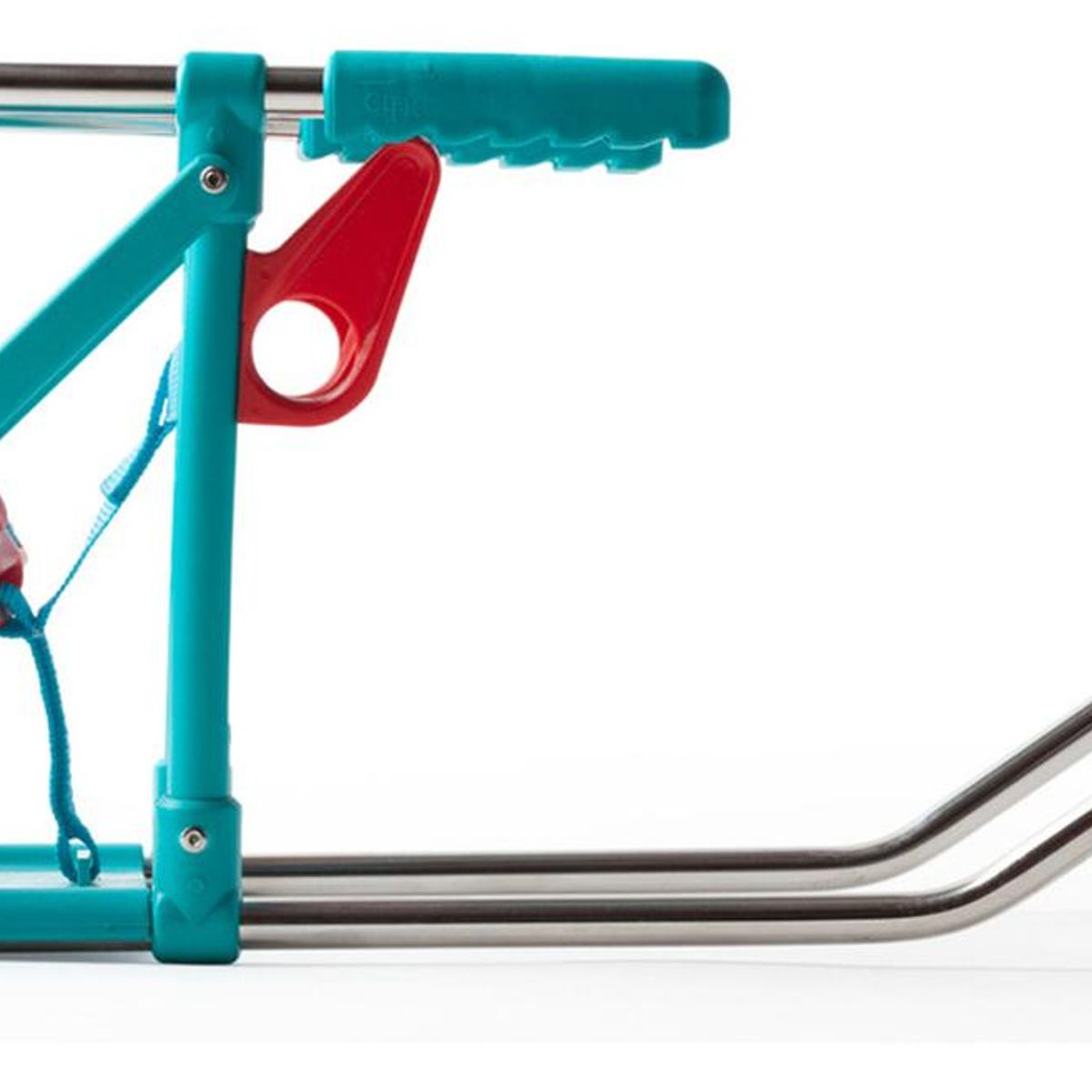 CLAK - Silla de Comer Plegable Niño Turquesa Clak.