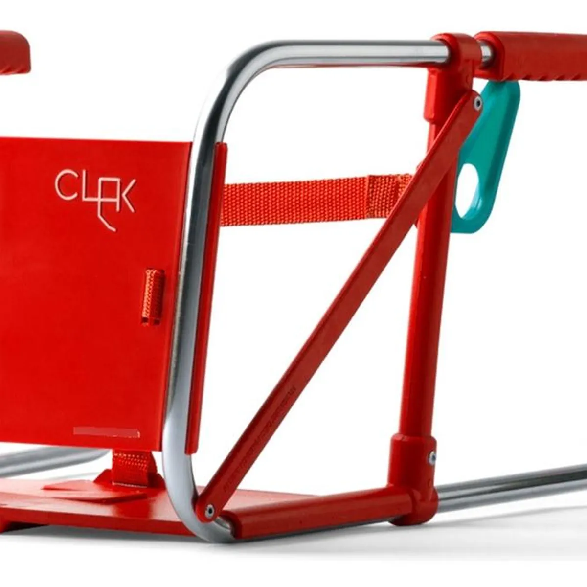 CLAK - Silla de Comer Plegable Niño Roja Clak