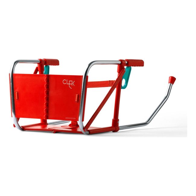 CLAK - Silla de Comer Plegable Niño Roja Clak