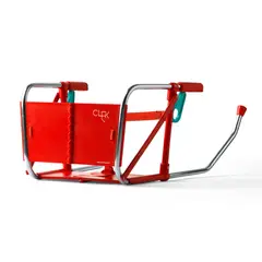 CLAK - Silla de Comer Plegable Niño Roja