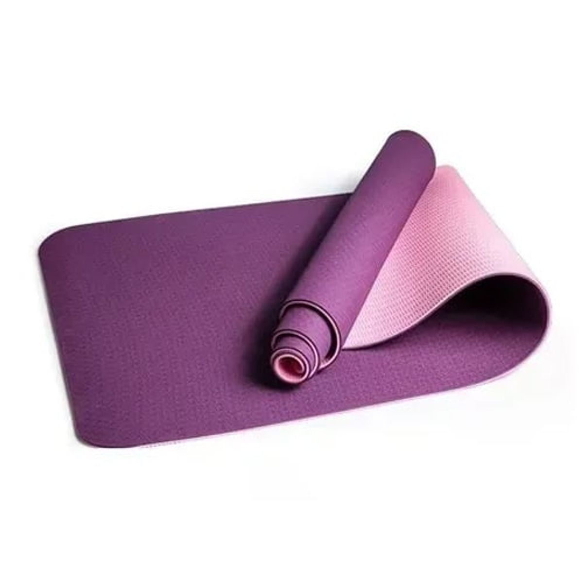CRUSEC - Mat Alfombra De Yoga Tpe 6mm Doble Color Eco-friendly