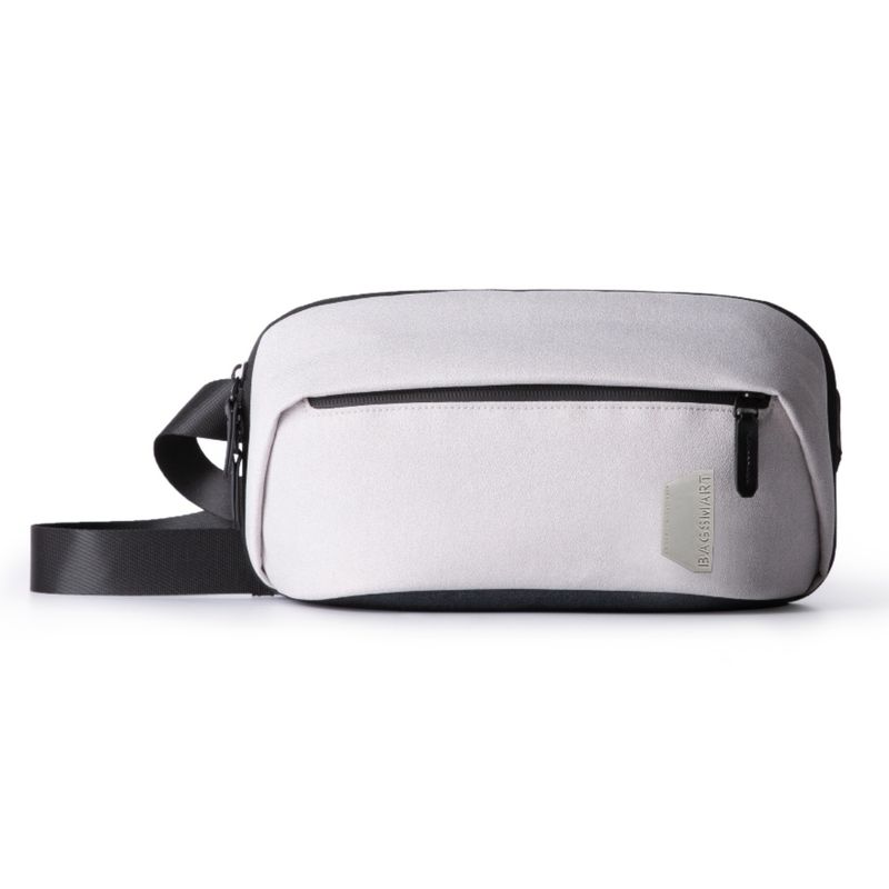 BAGSMART - Bagsmart Banano Urbano Falco con Correa Ajustable Oxford Gris