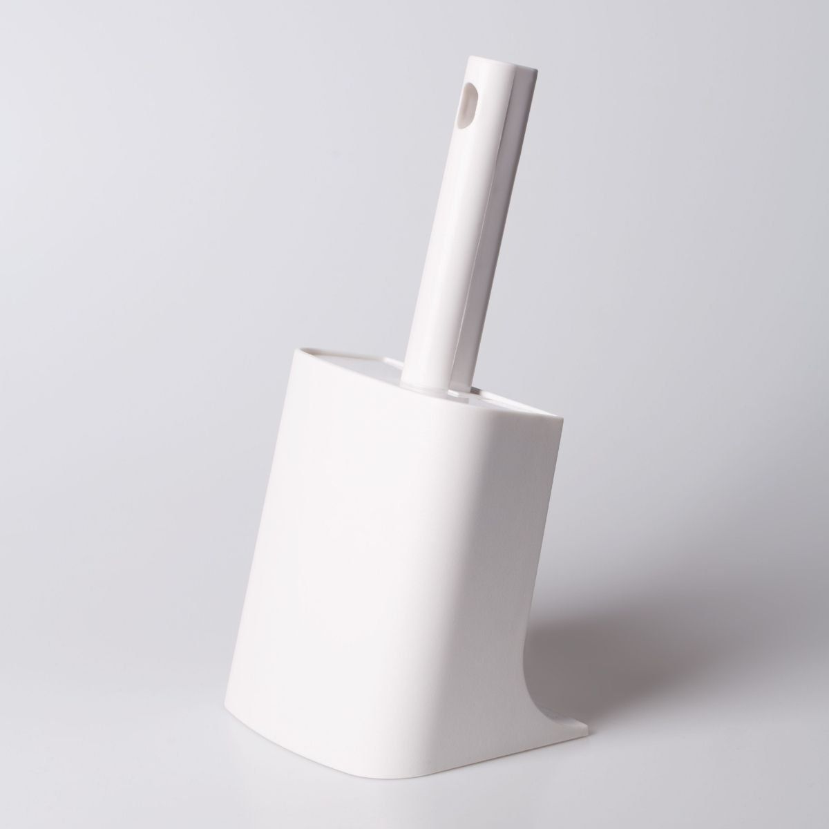 PIDAN - Pala Arena Gato Pidan® Con Base Blanca Moderna Higiénica