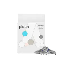 PIDAN - Arena para gato bentonita Libre de Polvo 6KG.