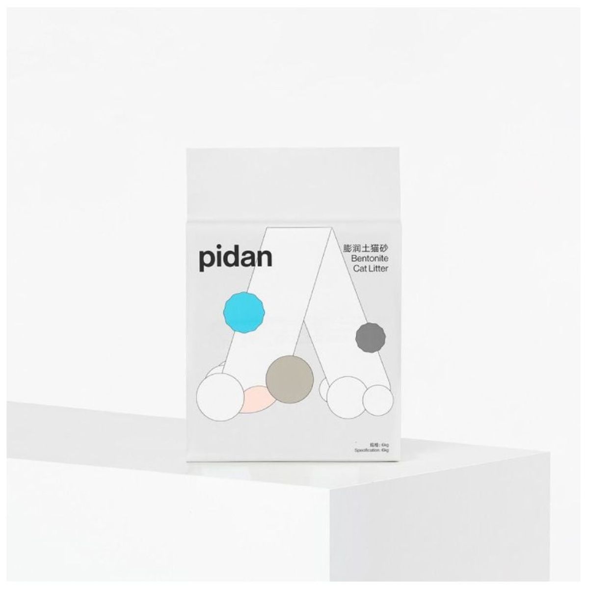 PIDAN - Pidan® Arena Para Gatos Premium Bentonita 6 Kg Aglutinante