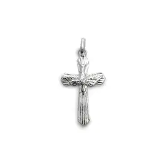 ANDREA COGGIOLA JOYAS - Colgante Cruz Espíritu Santo Plata Fina 925