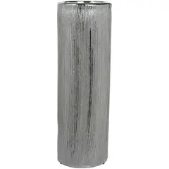 MALLORCA - Jarrón Decorativo Hannover Plata