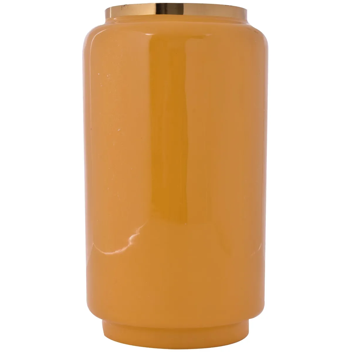 MALLORCA - Jarrón Decorativo Curazao Mostaza