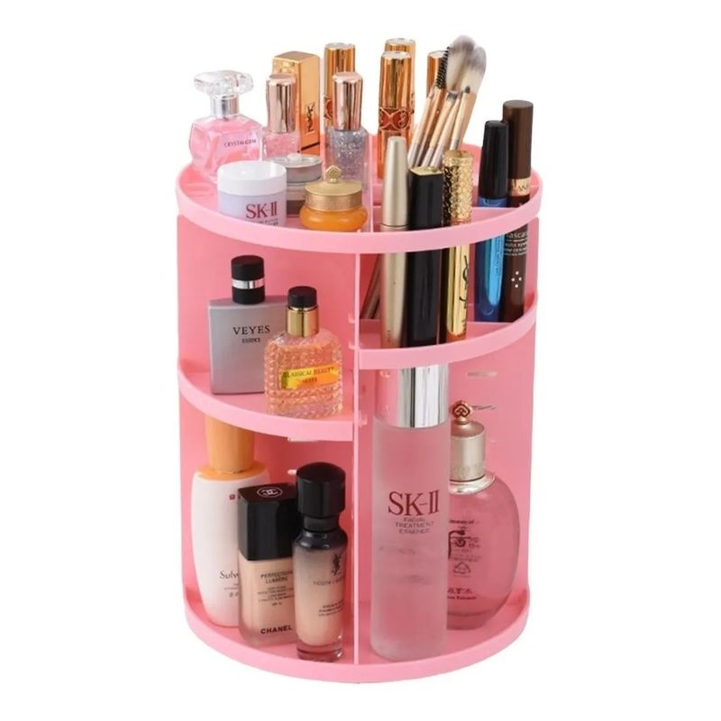 GENERICO - Organizador 360 Estuche Para Maquillaje Caja Cosmeticos 1538