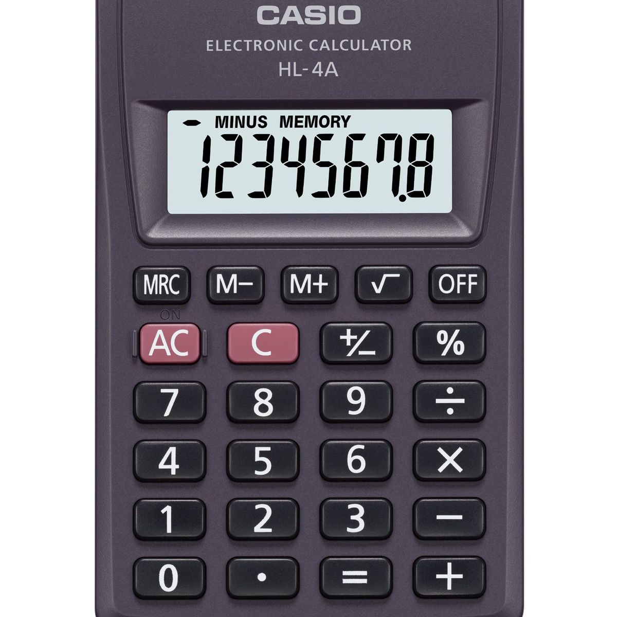 CASIO - CALCULADORA BOLSILLO CASIO HL4A