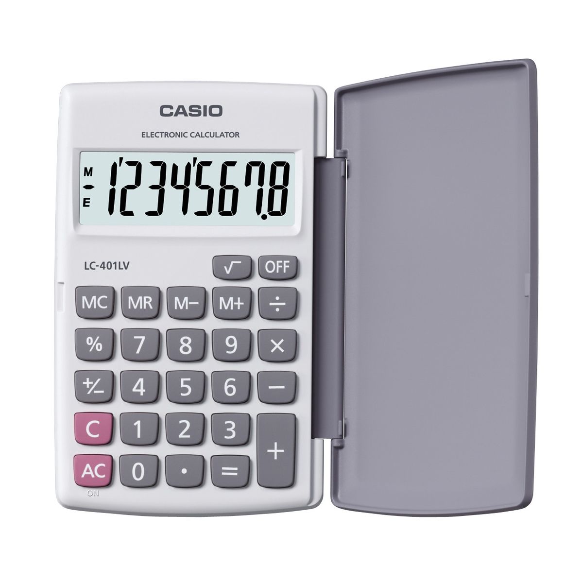 CASIO - CALCULADORA BOLSILLO CASIO LC401LV BLANCA