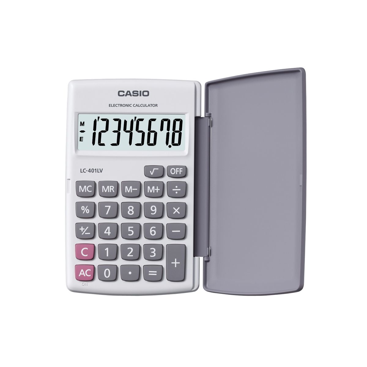 CASIO - CALCULADORA BOLSILLO CASIO LC401LV BLANCA