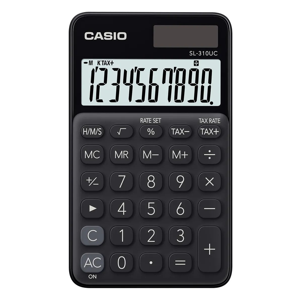 CASIO - CALCULADORA BOLSILLO CASIO SL-310UC-BK NEGRA
