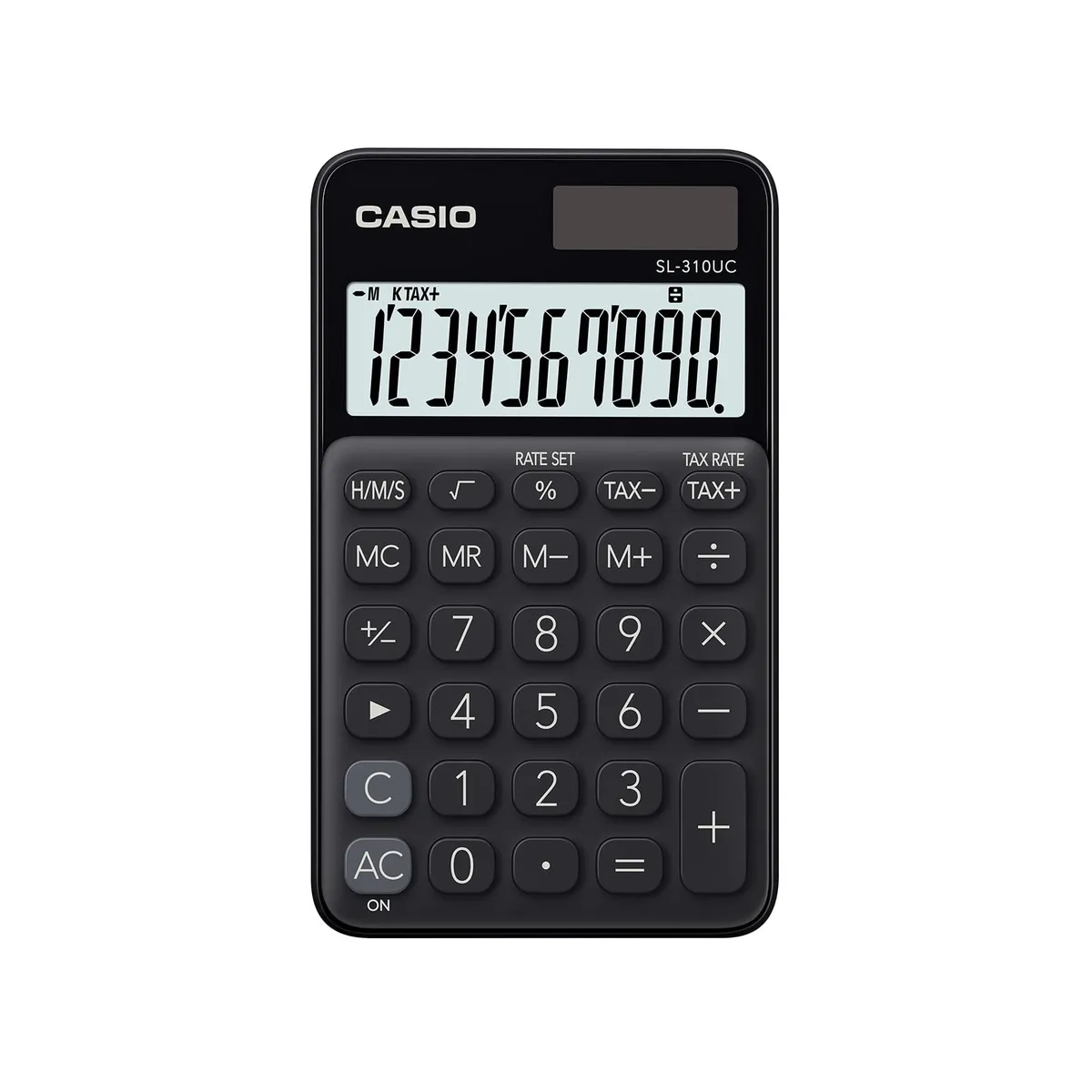 CASIO - CALCULADORA BOLSILLO CASIO SL-310UC-BK NEGRA