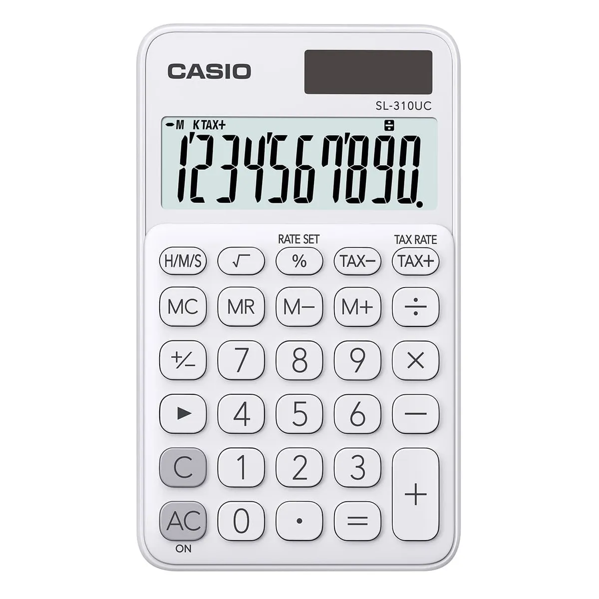 CASIO - CALCULADORA BOLSILLO CASIO SL-310UC-WE BLANCA