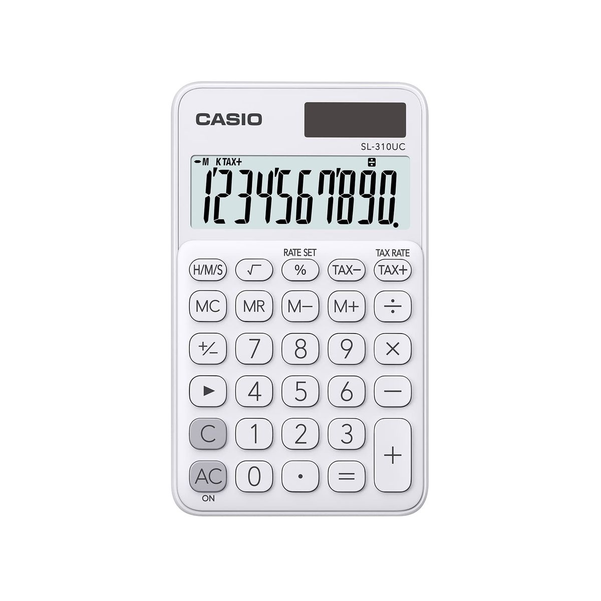CASIO - CALCULADORA BOLSILLO CASIO SL-310UC-WE BLANCA