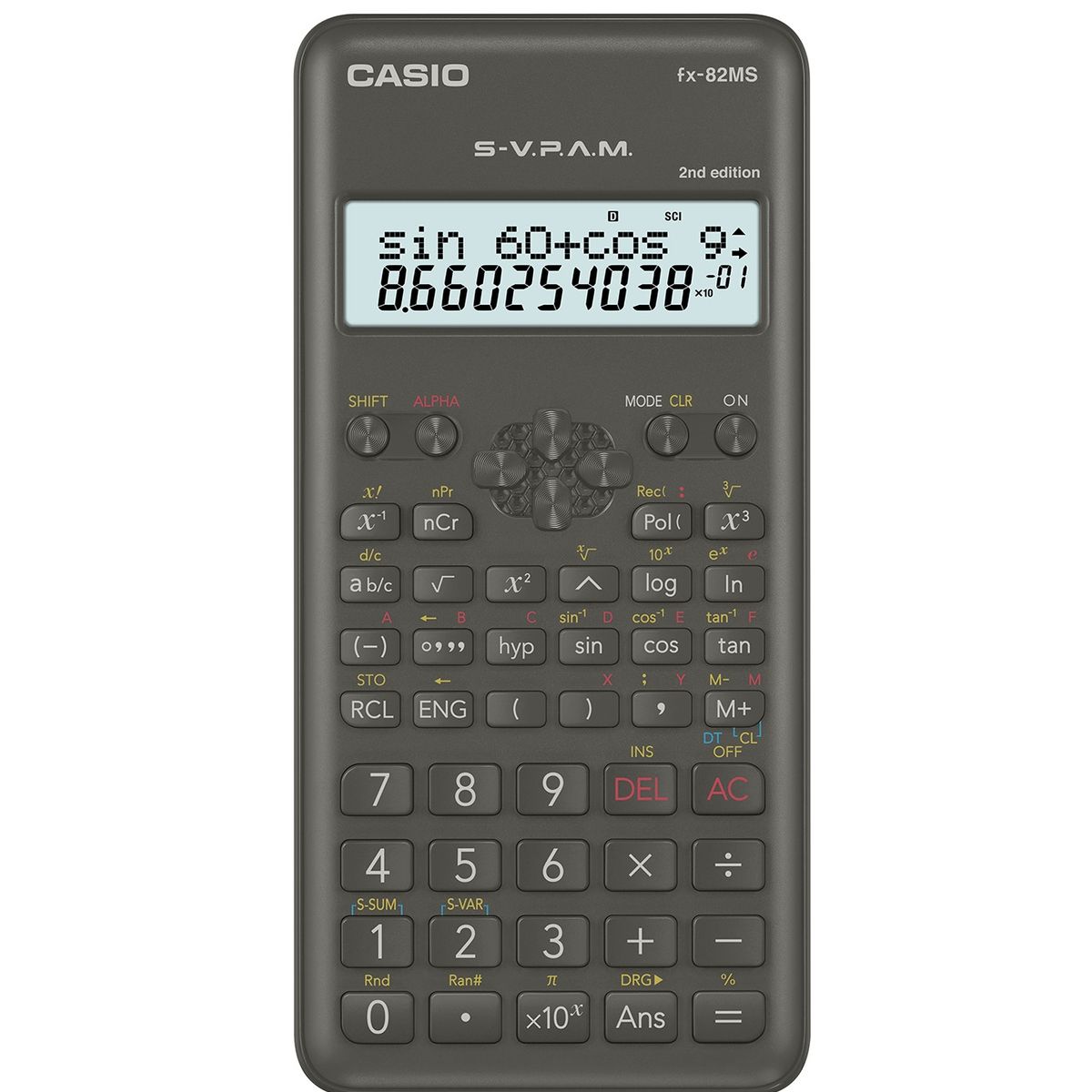 CASIO - CALCULADORA CIENTIFICA CASIO FX-82MS 2