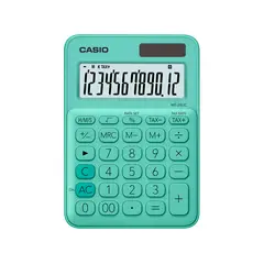 CASIO - CALCULADORA ESCRITORIO MS20UCGN VERDE