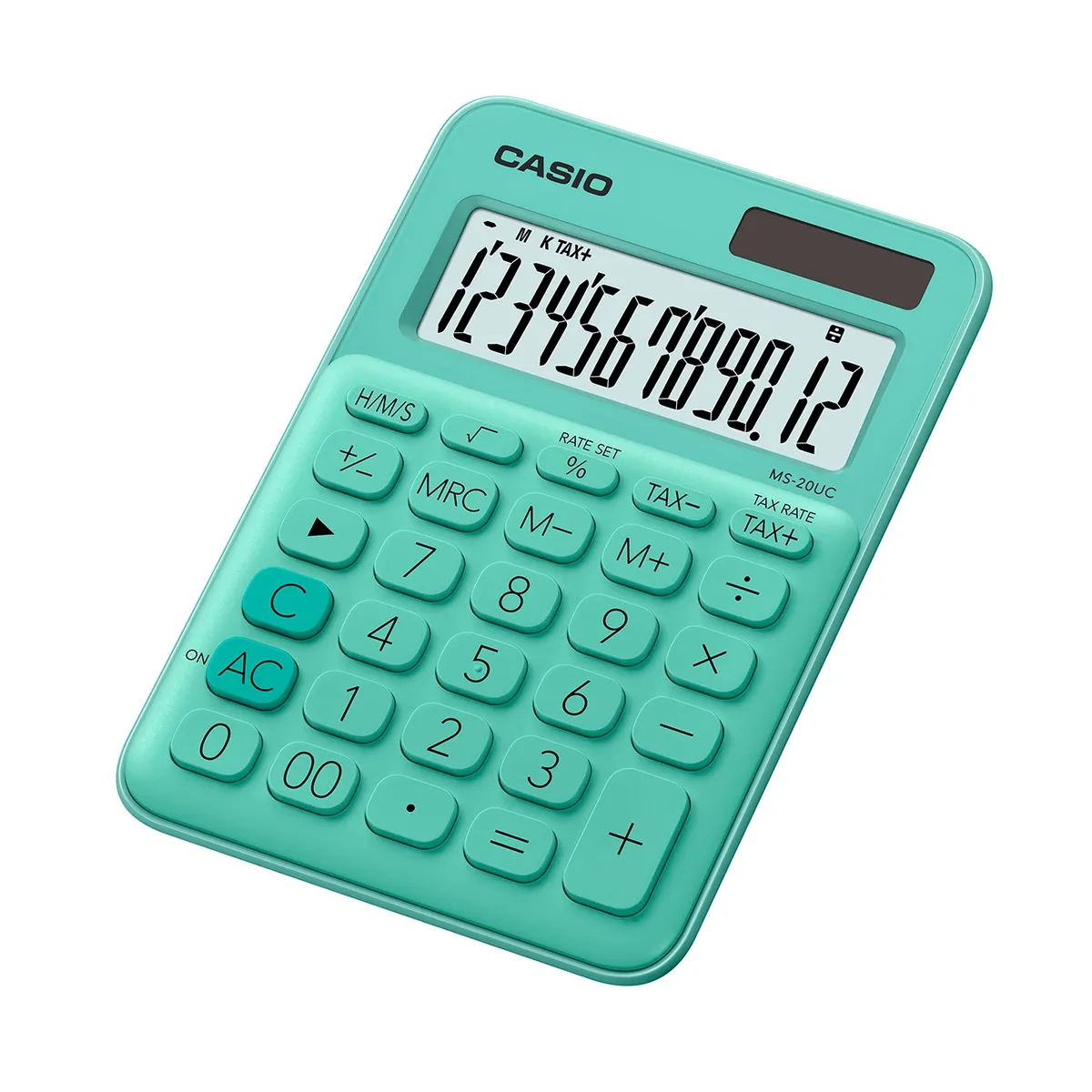 CASIO - CALCULADORA ESCRITORIO CASIO MS20UCGN VERDE