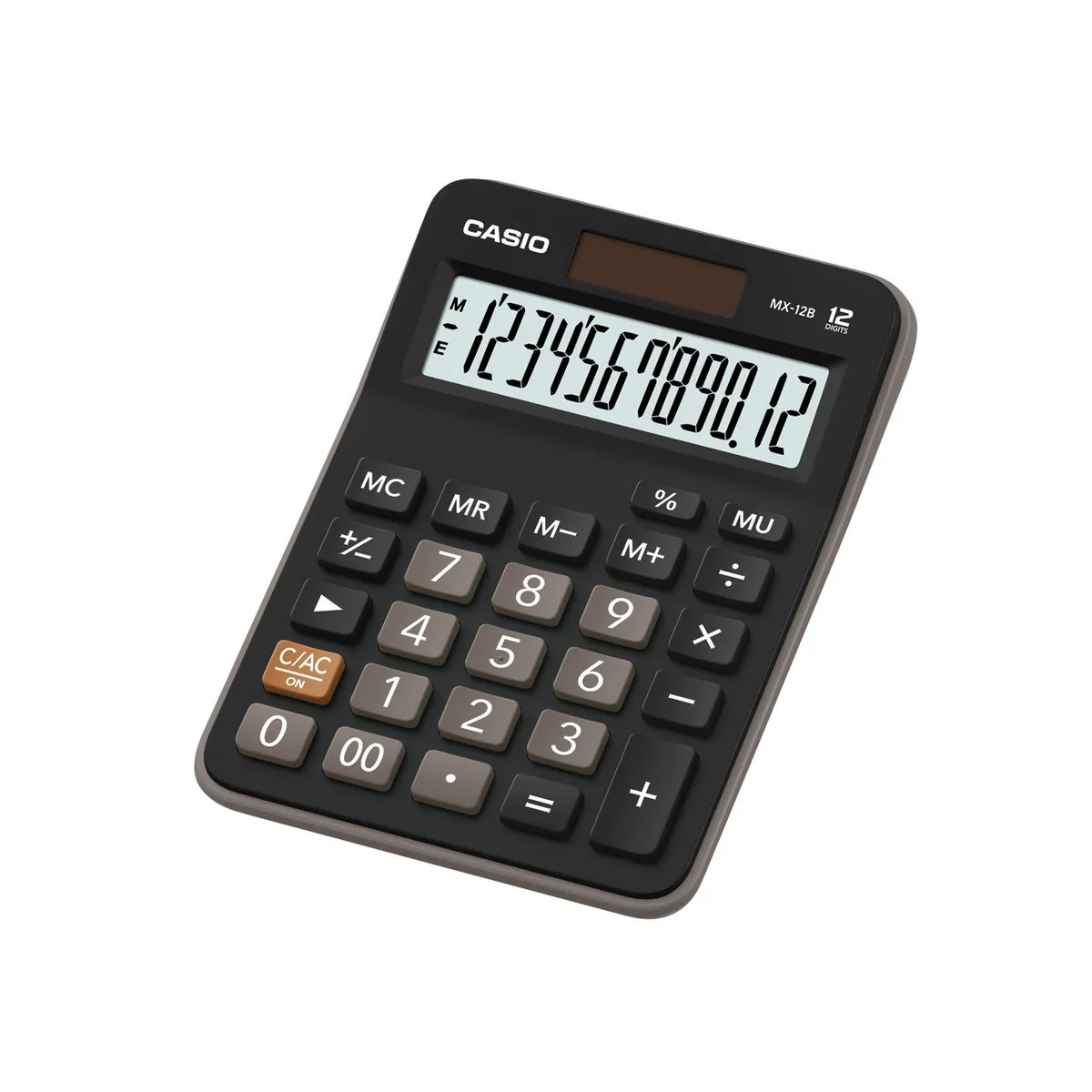 CASIO - CALCULADORA ESCRITORIO CASIO MX-12B NEGRA