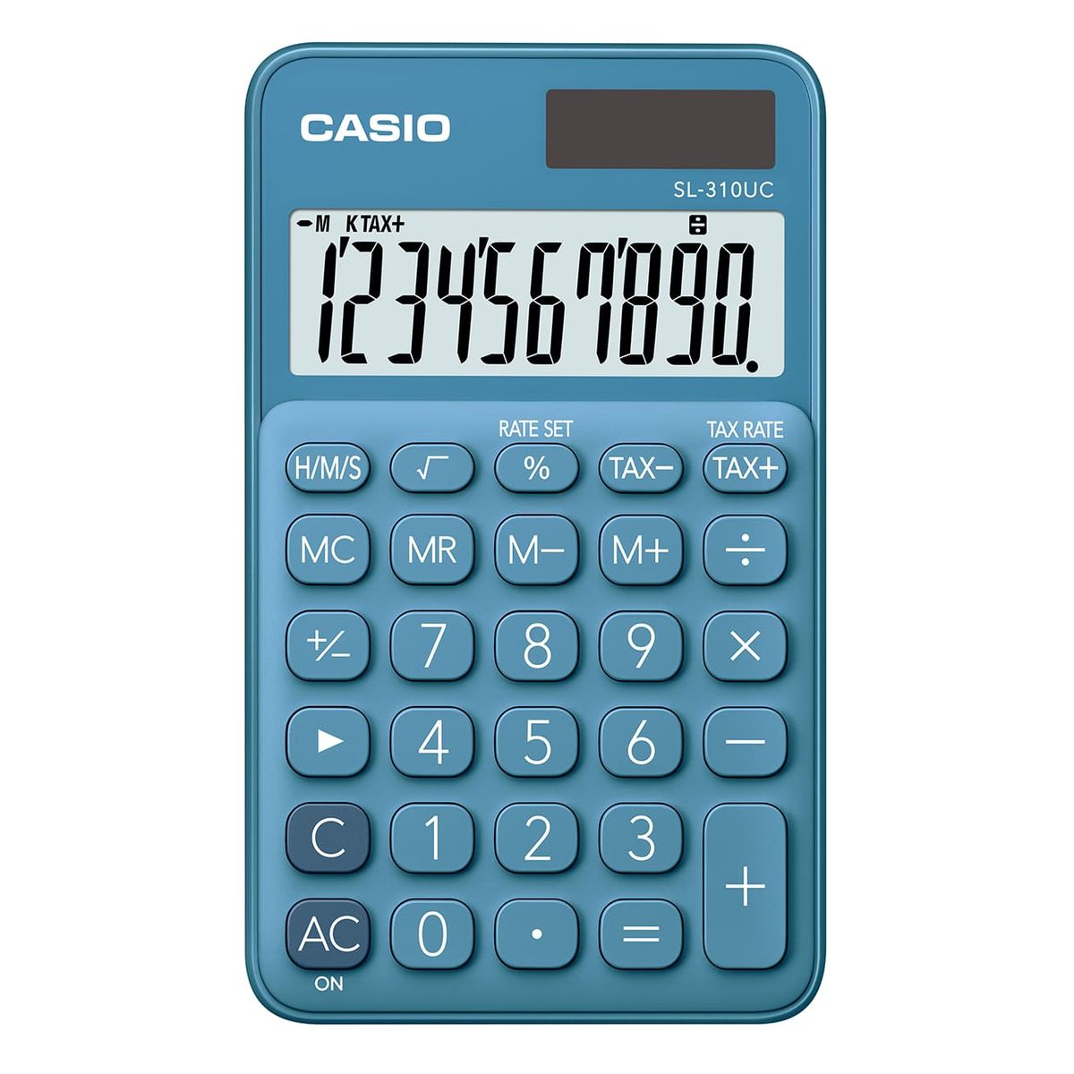 CASIO - CALCULADORA BOLSILLO CASIO SL-310UC-BU AZUL