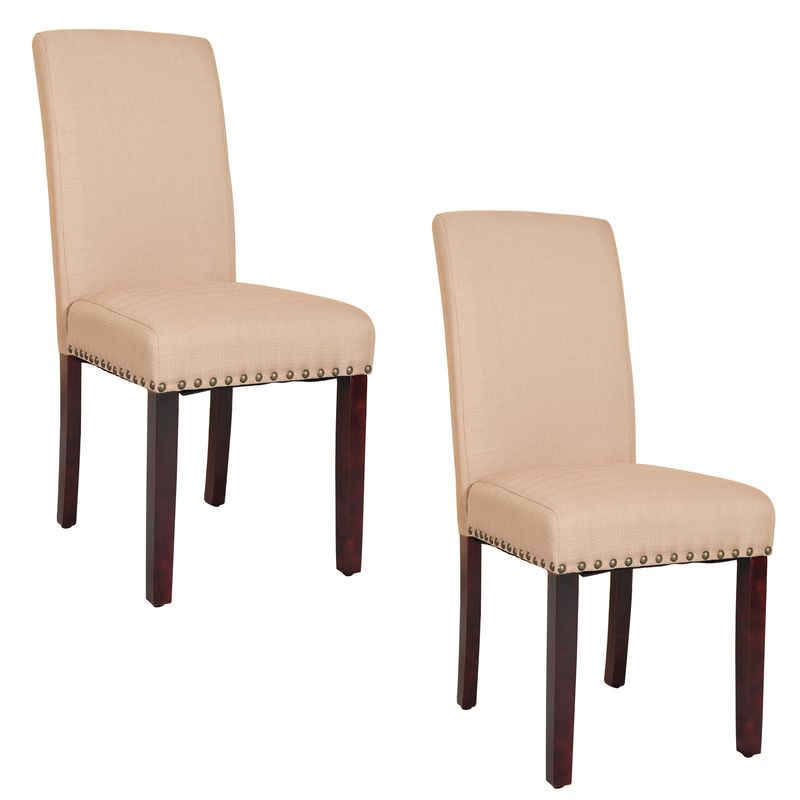 NOVAHUS - Pack 2 Sillas Comedor Imperial Beige